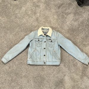 WOMENS REGULAR FIT HERITAGE SHERPA JACKET